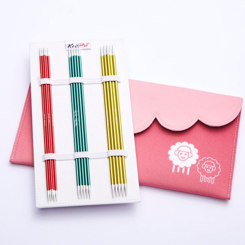 Set di ferri a doppia punta KnitPro Zing (20 cm)