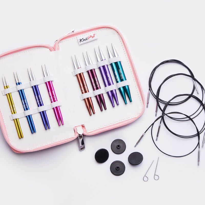 Set di ferri intercambiabili KnitPro Zing Special Deluxe (10 cm)