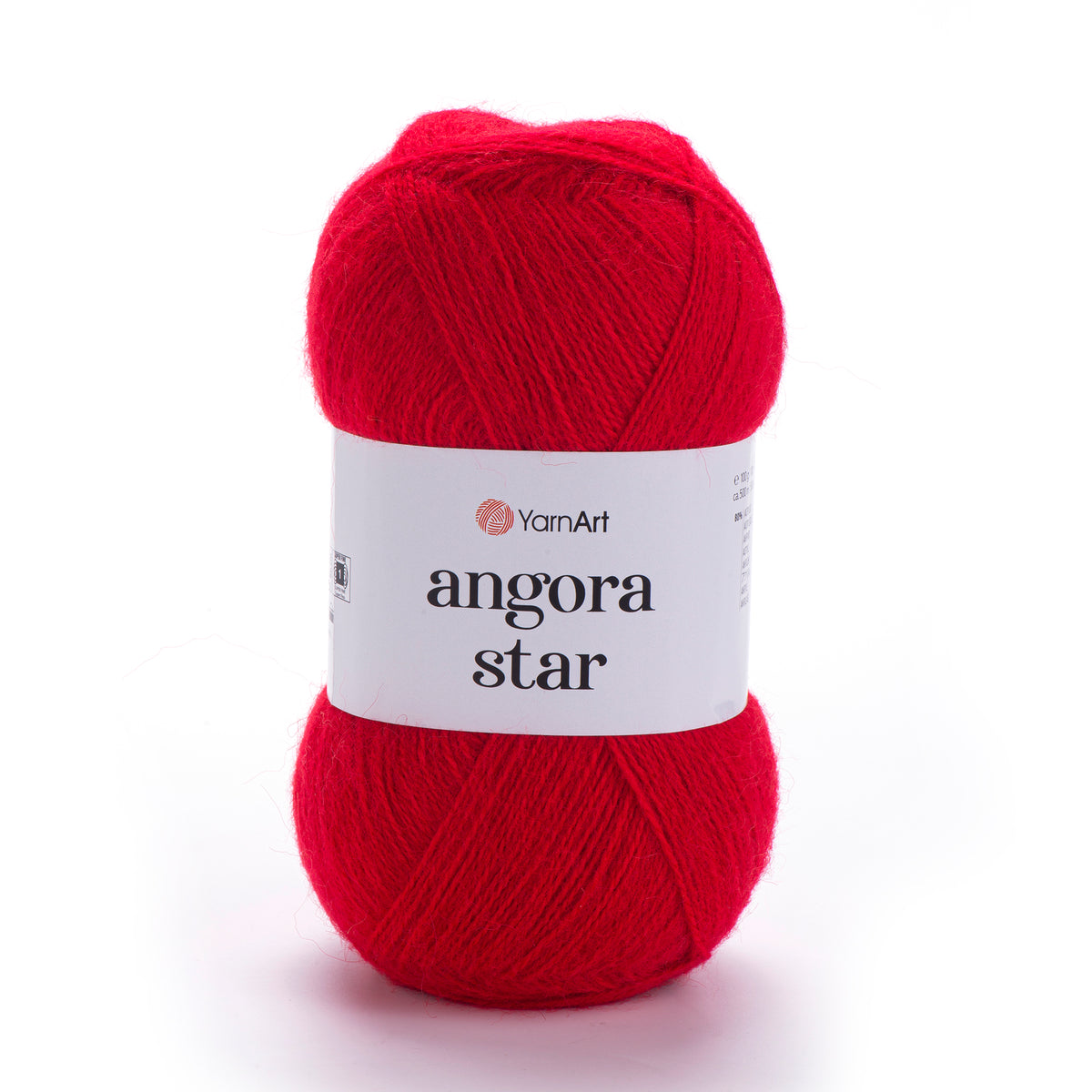 YarnArt Angora Star 156 Körsbär – luftigt akryl- och ullgarn