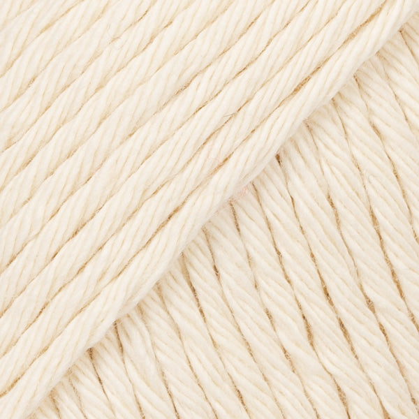 DROPS Paris 17 Bianco naturale – filato di cotone grosso