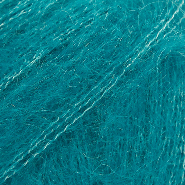 DROPS Kid-Silk 24 Petrolio – moherio ir šilko siūlai