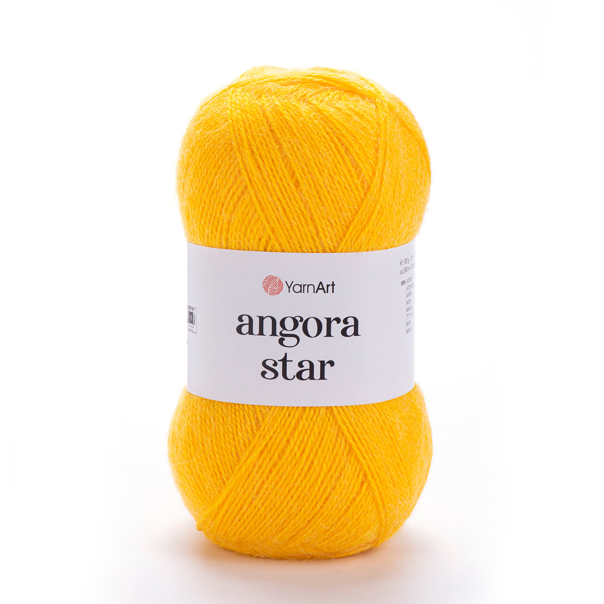YarnArt Angora Star 3006 Ringblomma – luftigt akryl- och ullgarn