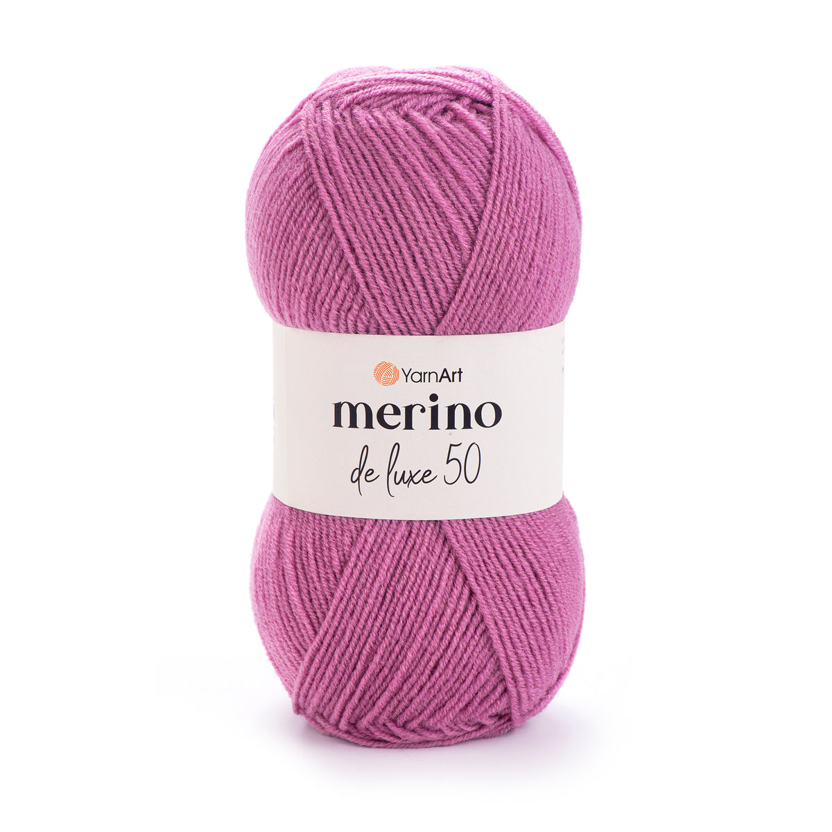 YarnArt Merino DeLuxe 50 3017 Orchidėjų – vilnos ir akrilo siūlai