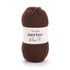 YarnArt Merino DeLuxe 50 3067 Tamsiai ruda – vilnos ir akrilo siūlai