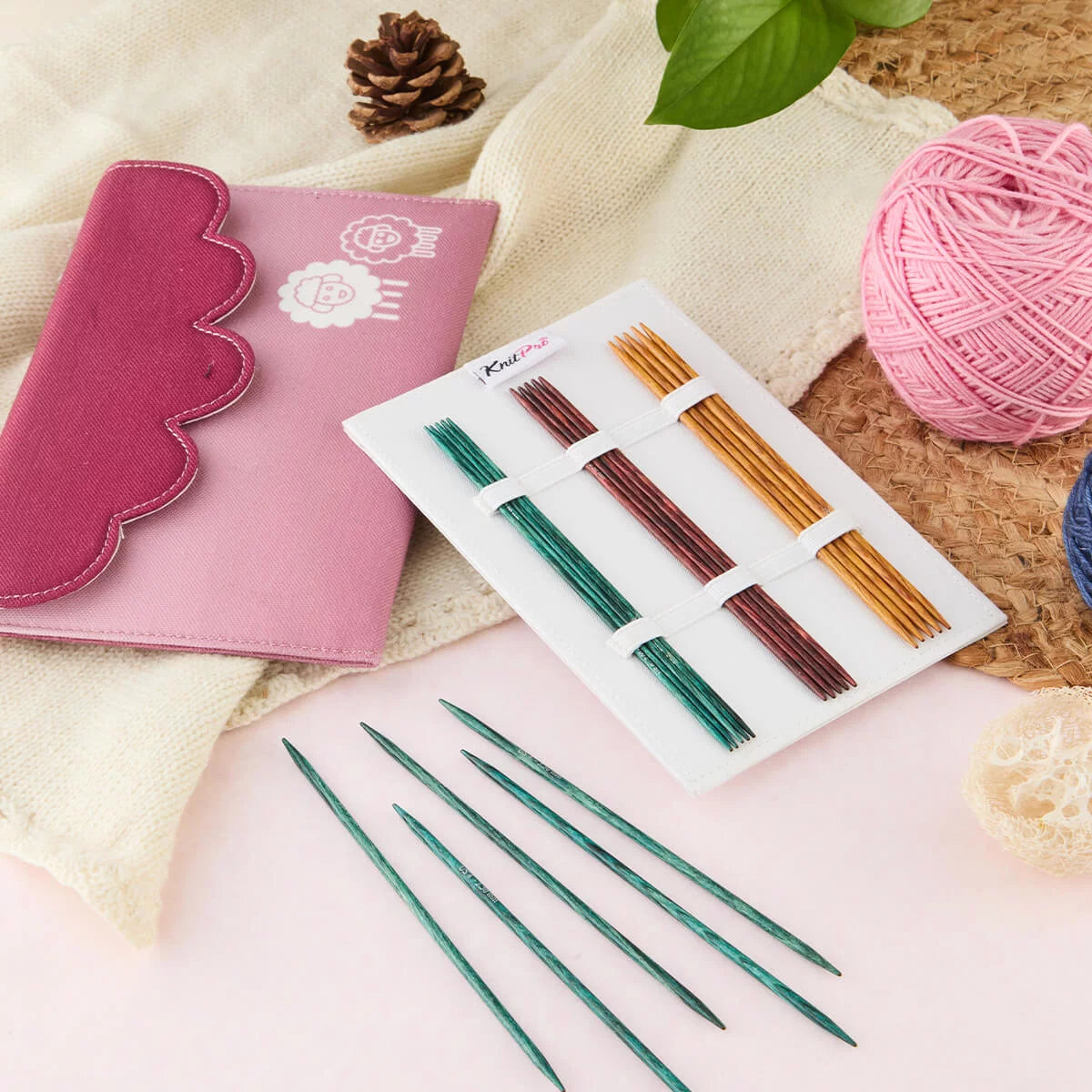 KnitPro Dreamz Starter Double Pointed Needle Set (15 cm)