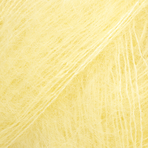 DROPS Kid-Silk 52 Limonado – moherio ir šilko siūlai