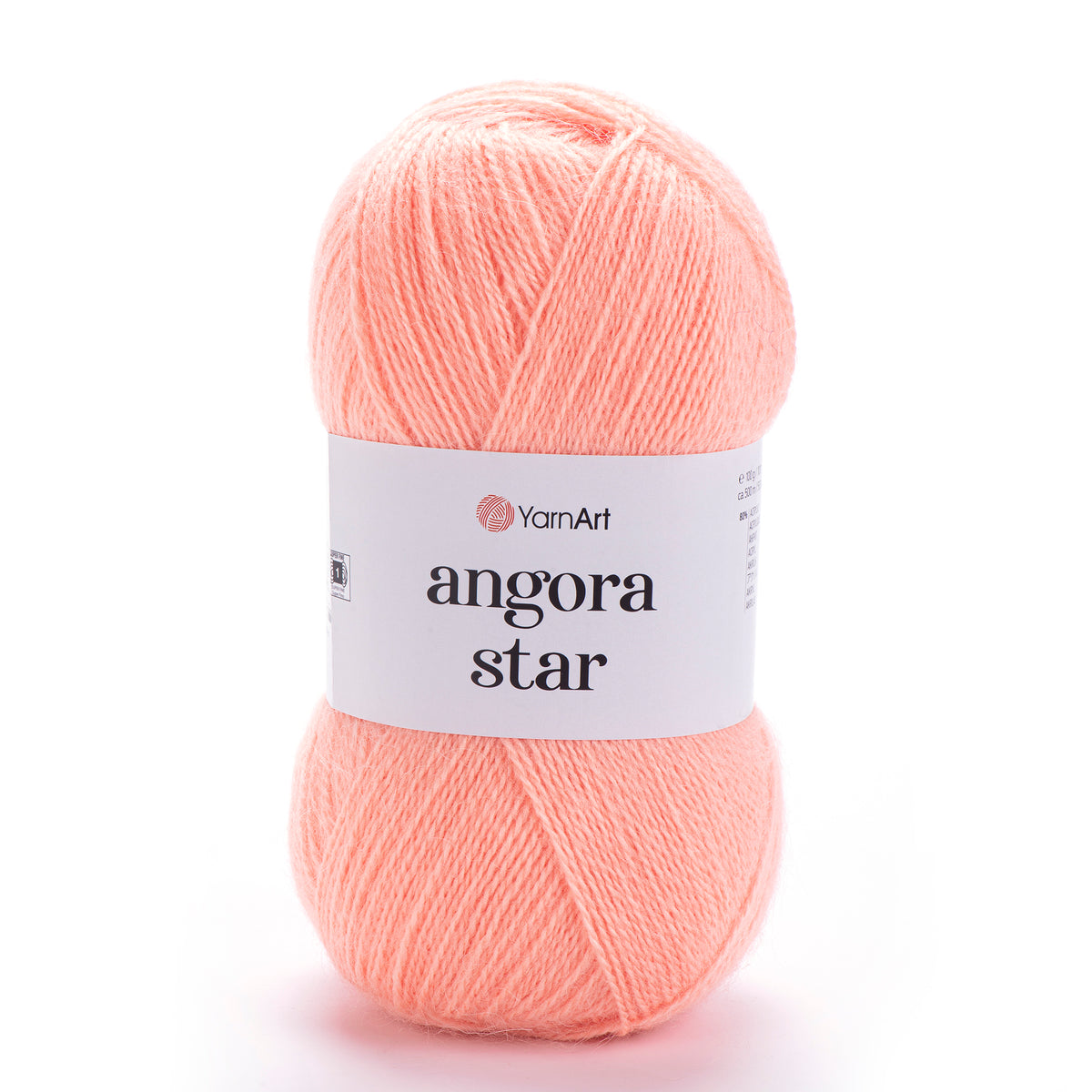 YarnArt Angora Star 565 Dammrosa – luftigt akryl- och ullgarn