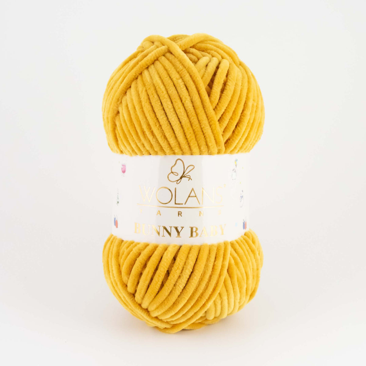 Wolans Bunny Baby 100-72 Ocra – ciniglia