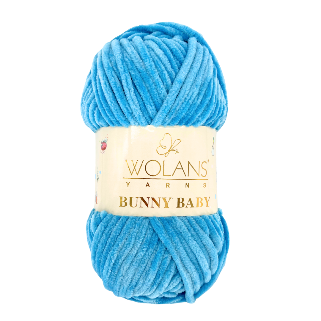 Wolans Bunny Baby 100-82 Azzurro – ciniglia