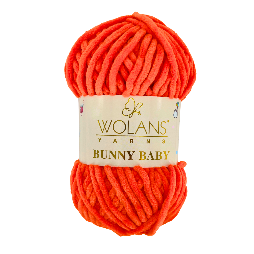 Wolans Bunny Baby 100-89 Scarlatto – ciniglia