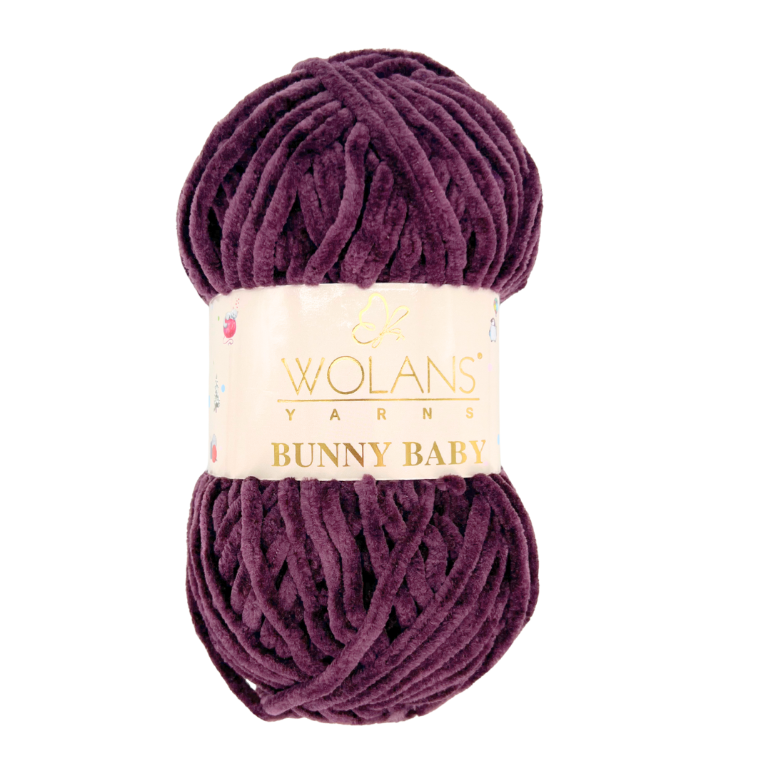 Wolans Bunny Baby 100-93 Melanzana – ciniglia
