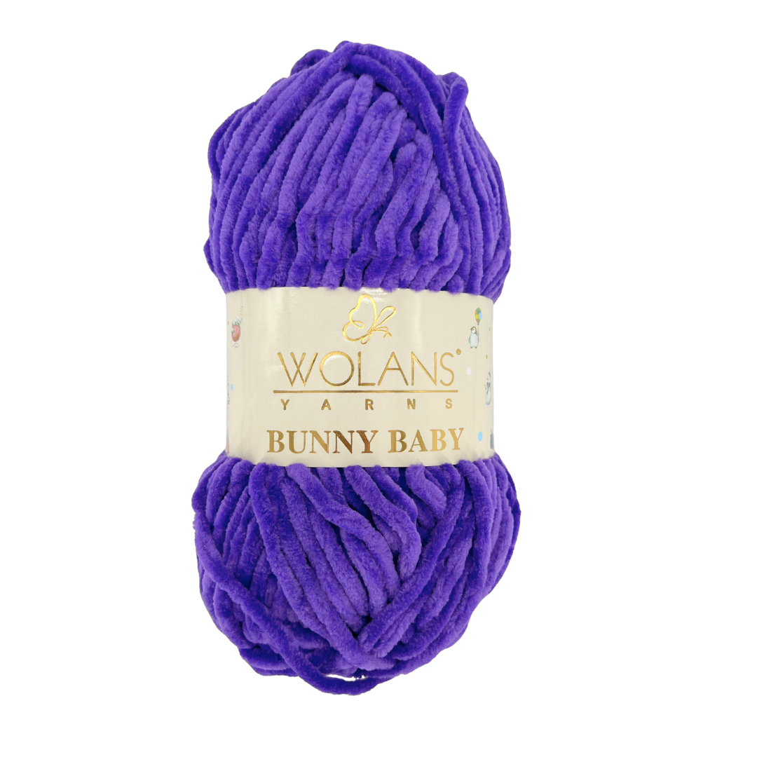 Wolans Bunny Baby 100-95 Viola – ciniglia