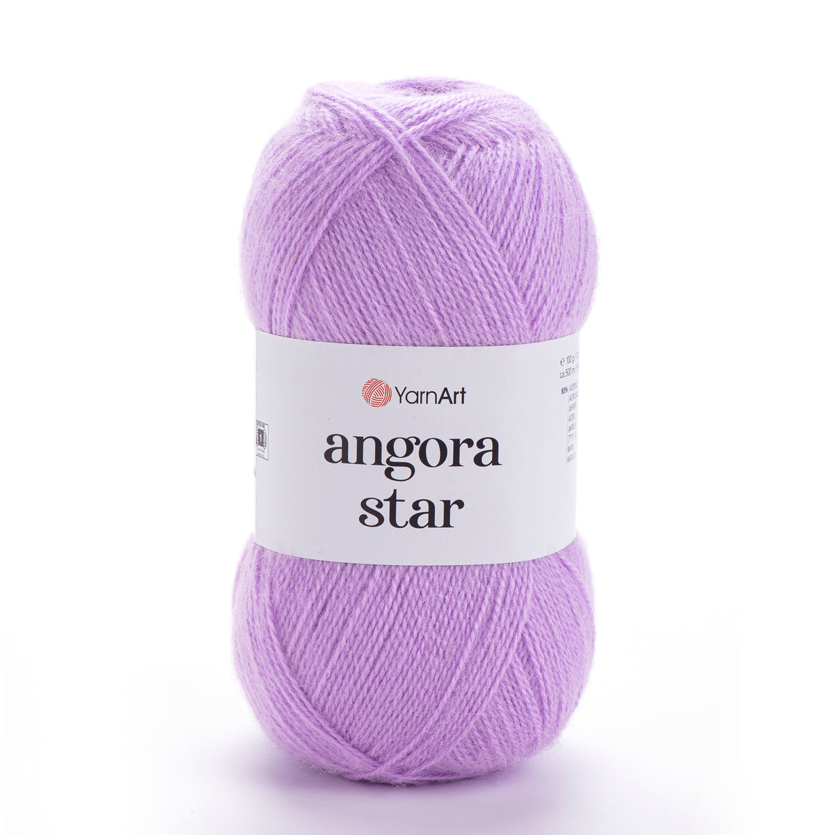 YarnArt Angora Star 9560 Blåregn – luftigt akryl- och ullgarn