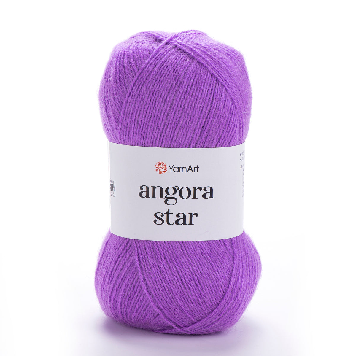 YarnArt Angora Star 9561 Violett – luftigt akryl- och ullgarn