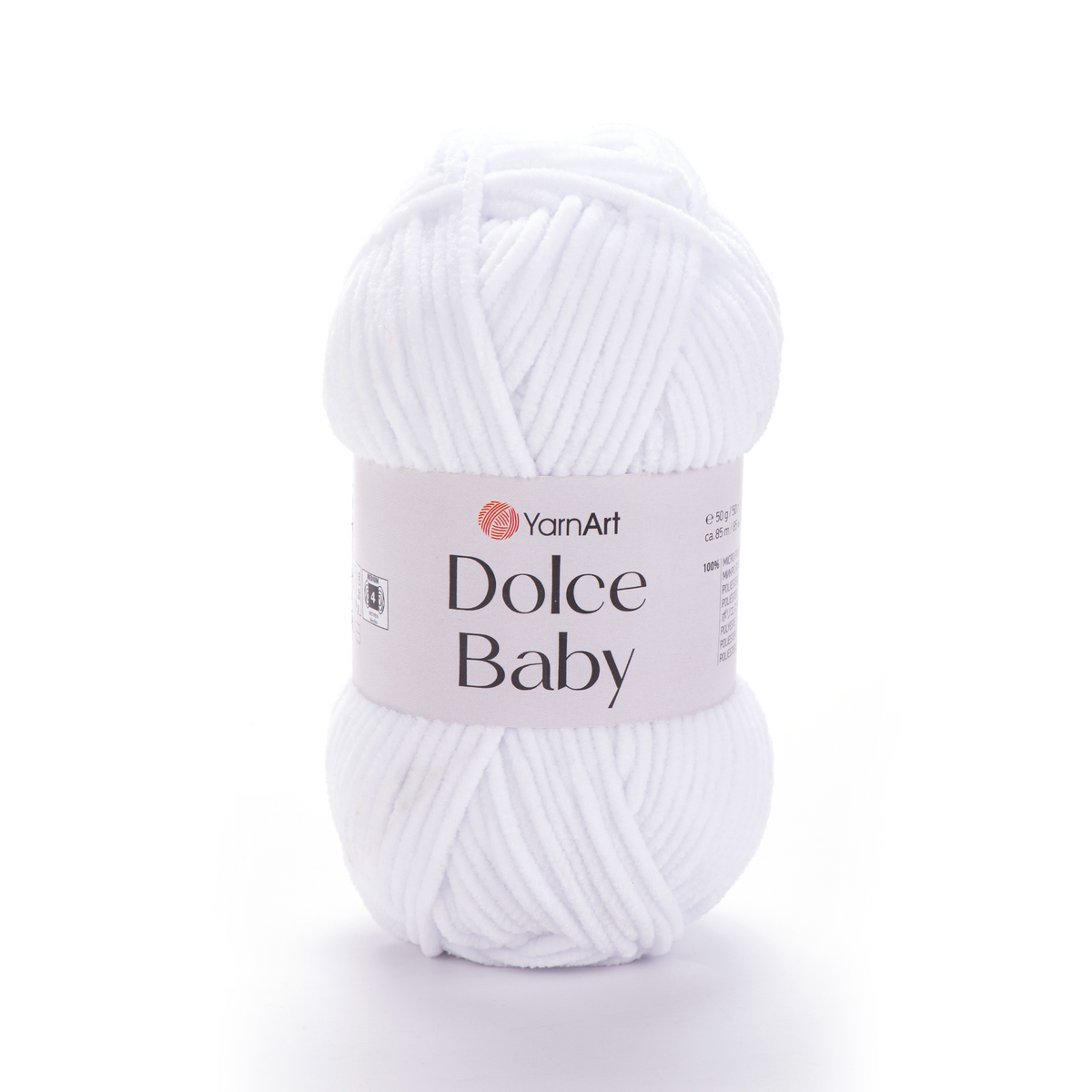 YarnArt Dolce Baby 741 Jääsinine – peenem šenilllõng