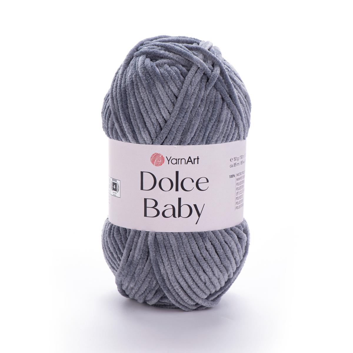 YarnArt Dolce Baby 760 Kiltkivi – peenem šenilllõng