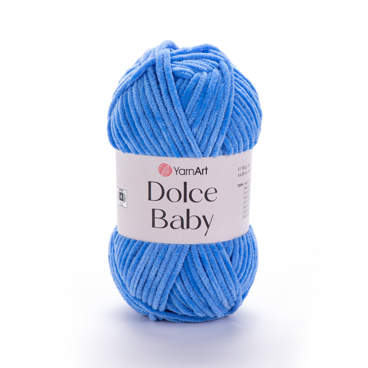 YarnArt Dolce Baby 777 Sinine – peenem šenilllõng