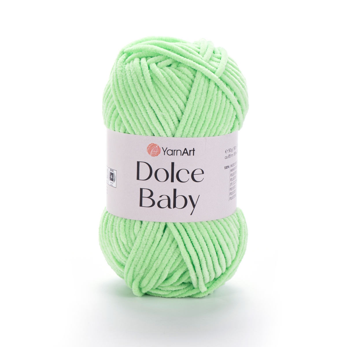 YarnArt Dolce Baby 850 Pistaatsia – peenem šenilllõng