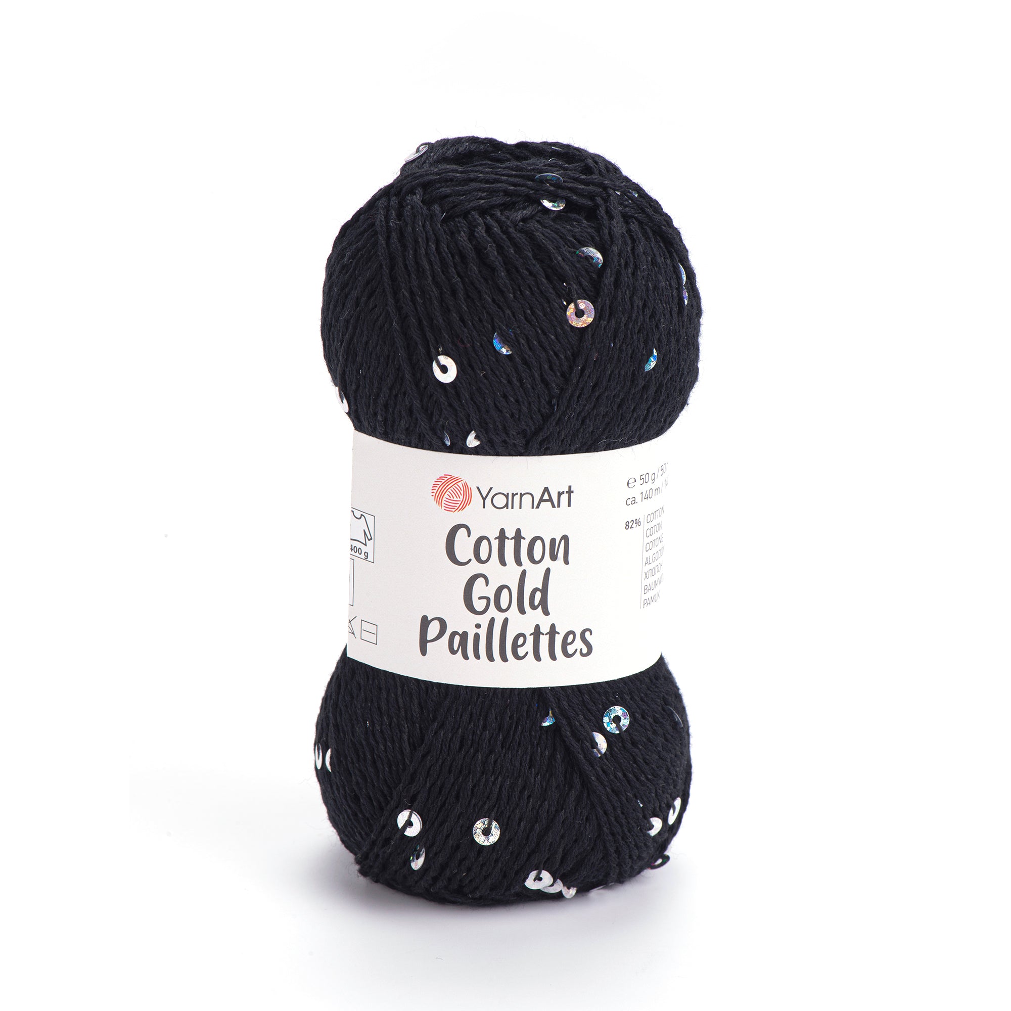 YarnArt Cotton Gold Paillettes