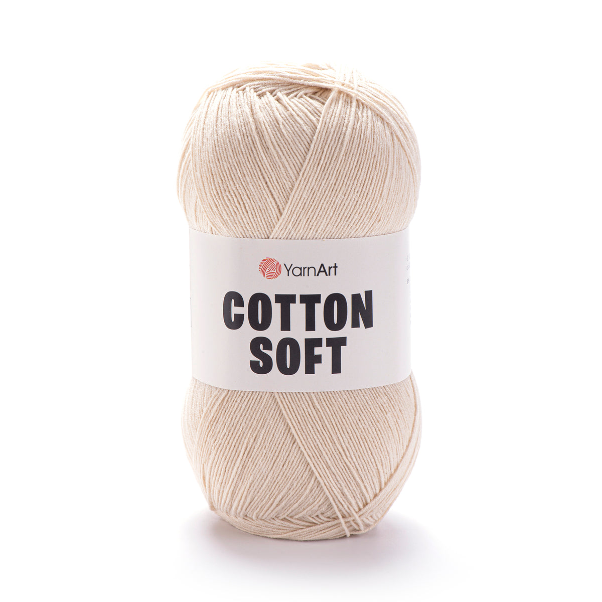 YarnArt Cotton Soft 05 Каменный – тонкая пряжа из хлопка и акрила