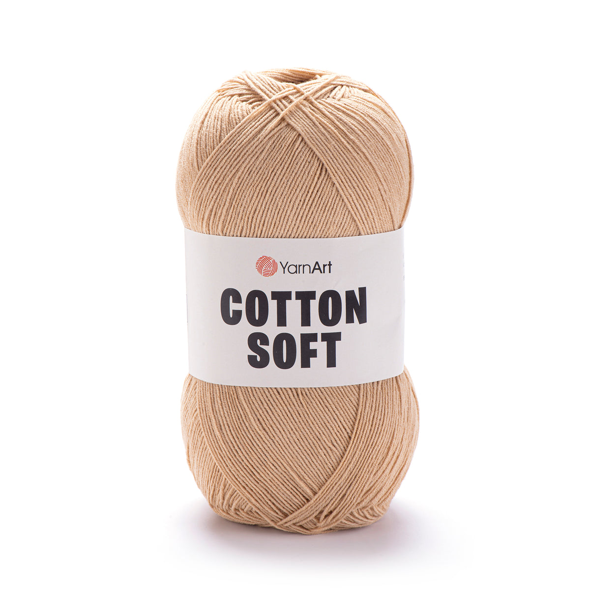 YarnArt Cotton Soft 07 Латте – тонкая пряжа из хлопка и акрила
