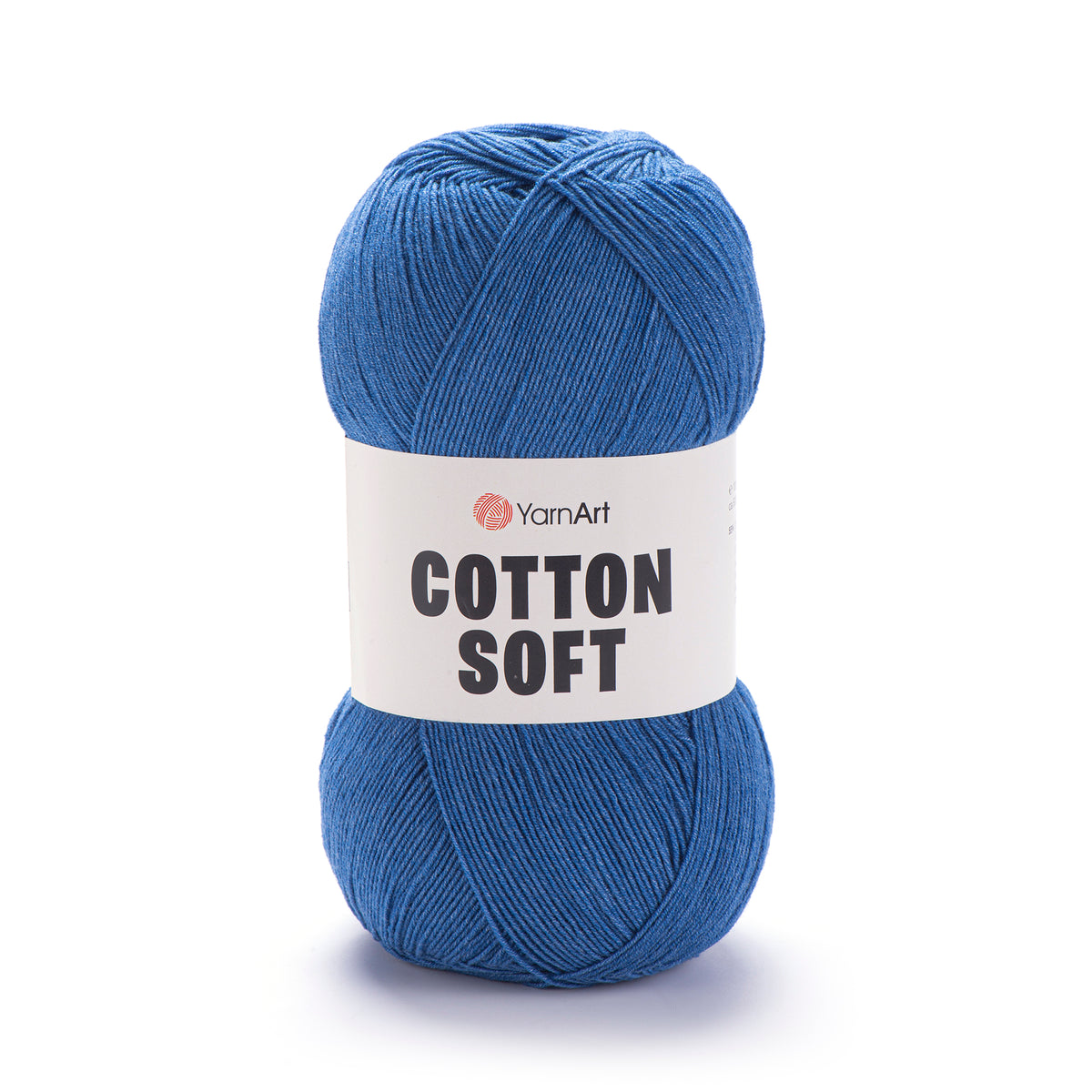 YarnArt Cotton Soft 17 Индиго – тонкая пряжа из хлопка и акрила