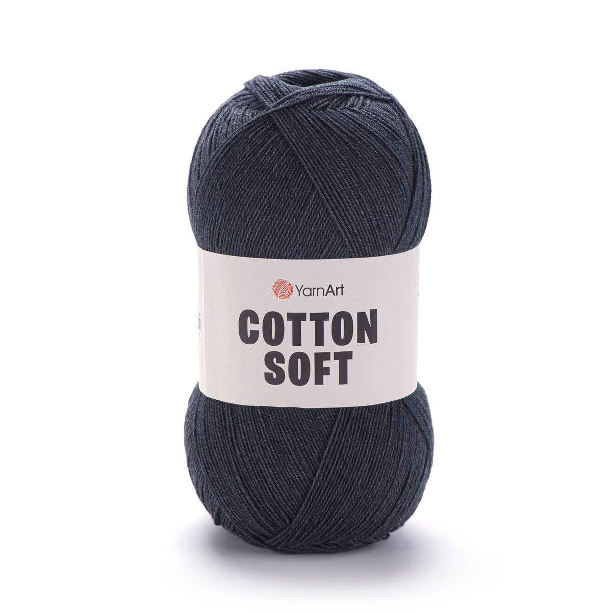 YarnArt Cotton Soft 28 Глубокий тёмно-синий – тонкая пряжа из хлопка и акрила