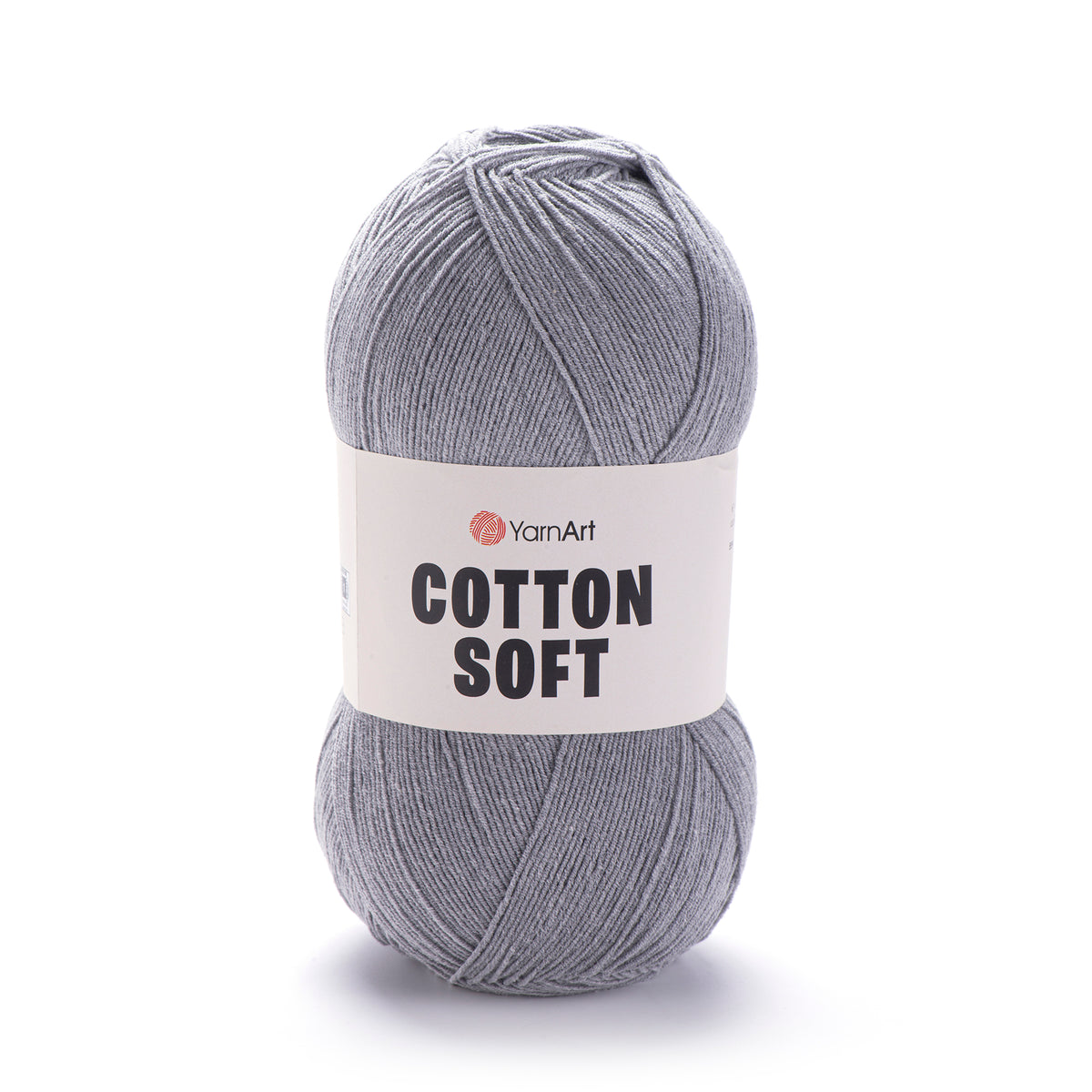 YarnArt Cotton Soft 46 Сланцевый – тонкая пряжа из хлопка и акрила