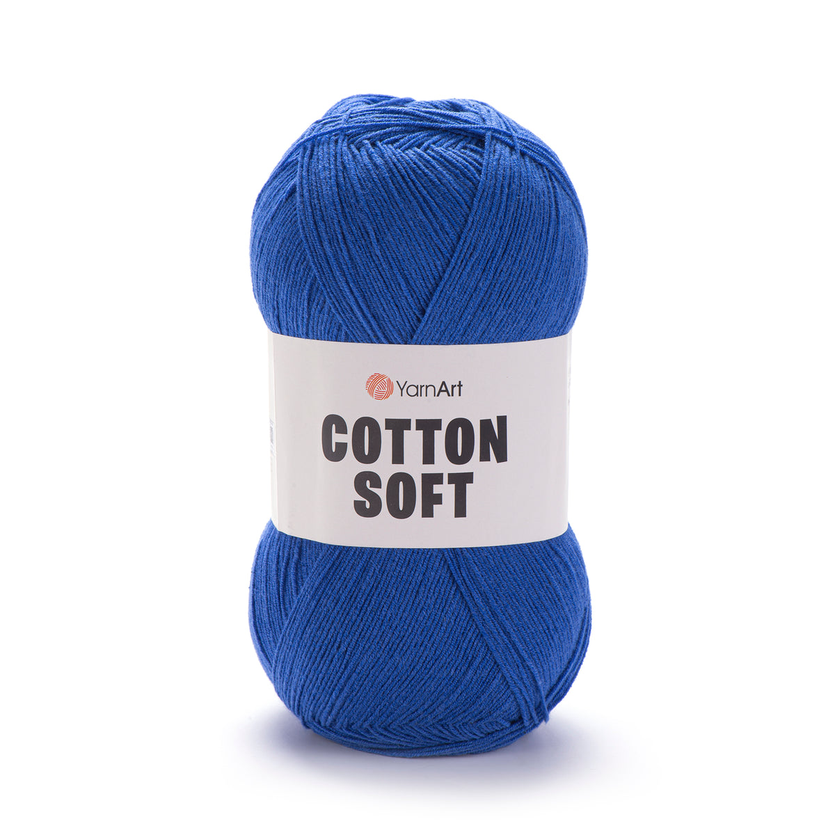 YarnArt Cotton Soft 47 Королевский синий – тонкая пряжа из хлопка и акрила