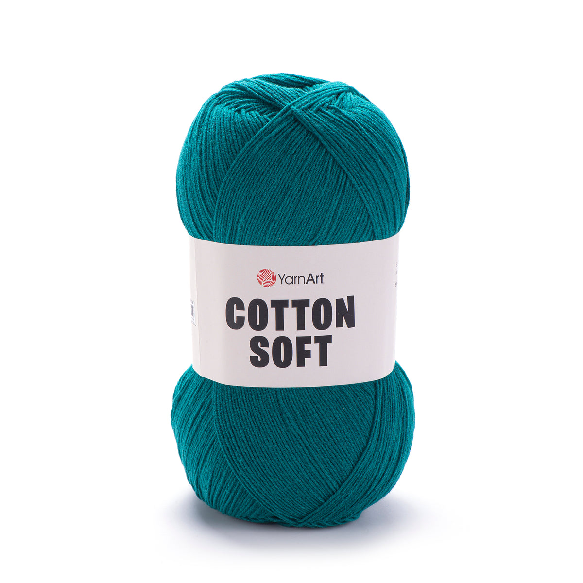 YarnArt Cotton Soft 63 Петроль – тонкая пряжа из хлопка и акрила