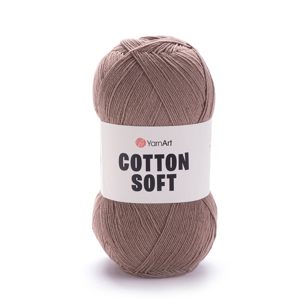 YarnArt Cotton Soft 71 Мокко – тонкая пряжа из хлопка и акрила