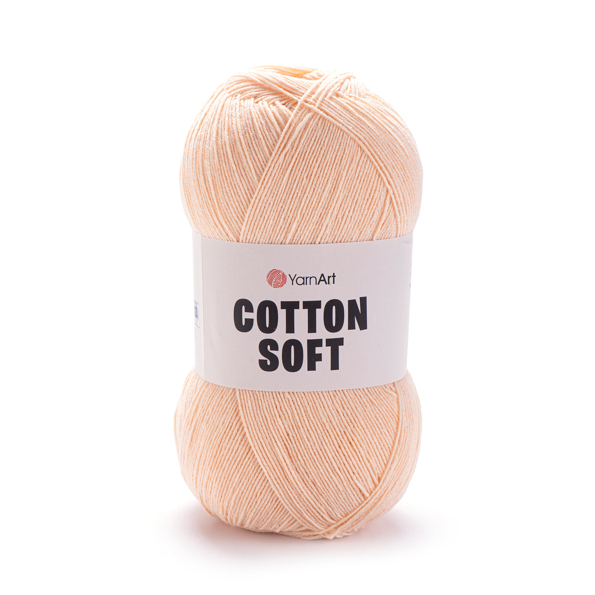 YarnArt Cotton Soft 73 Телесный – тонкая пряжа из хлопка и акрила