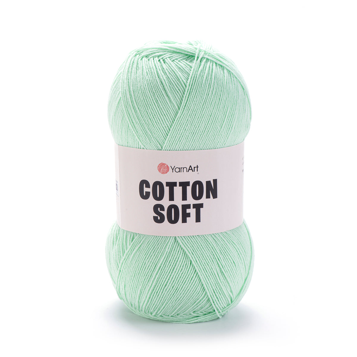 YarnArt Cotton Soft 79 Морская пена – тонкая пряжа из хлопка и акрила
