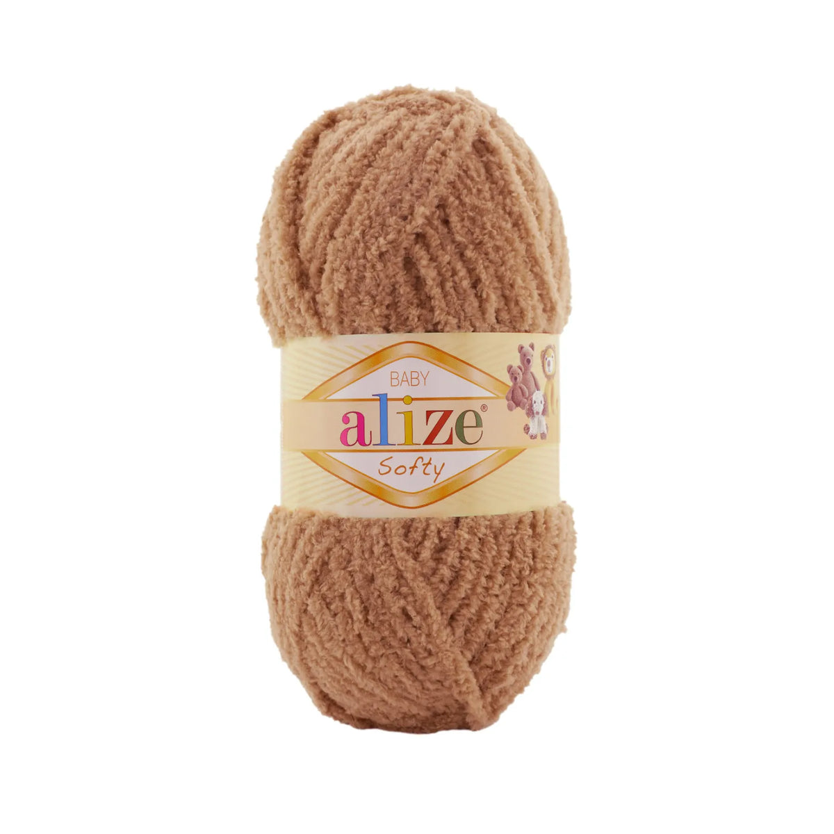 Alize Softy Baby 992 Терракотовый – плюшевая детская пряжа