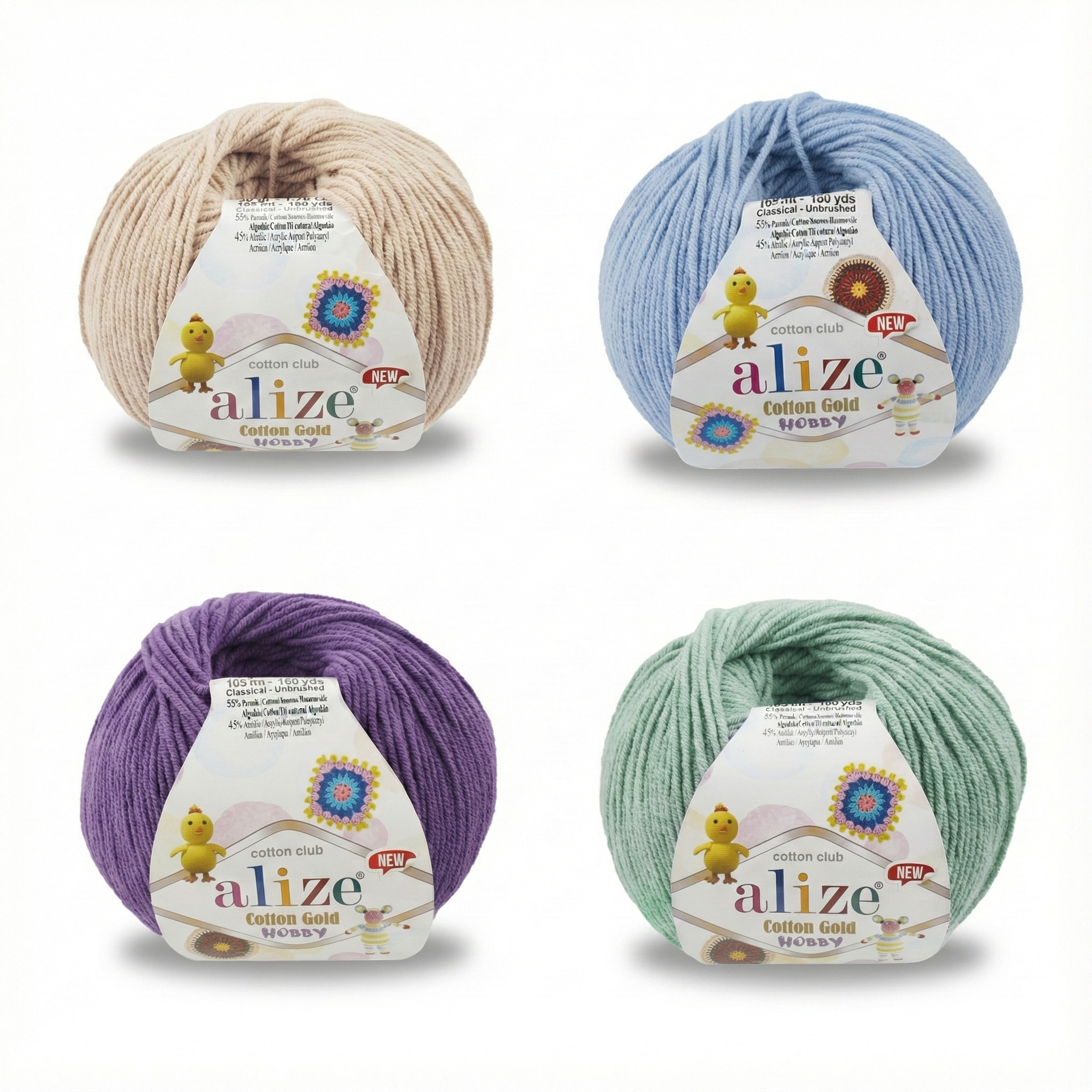 Alize Cotton Gold Hobby New