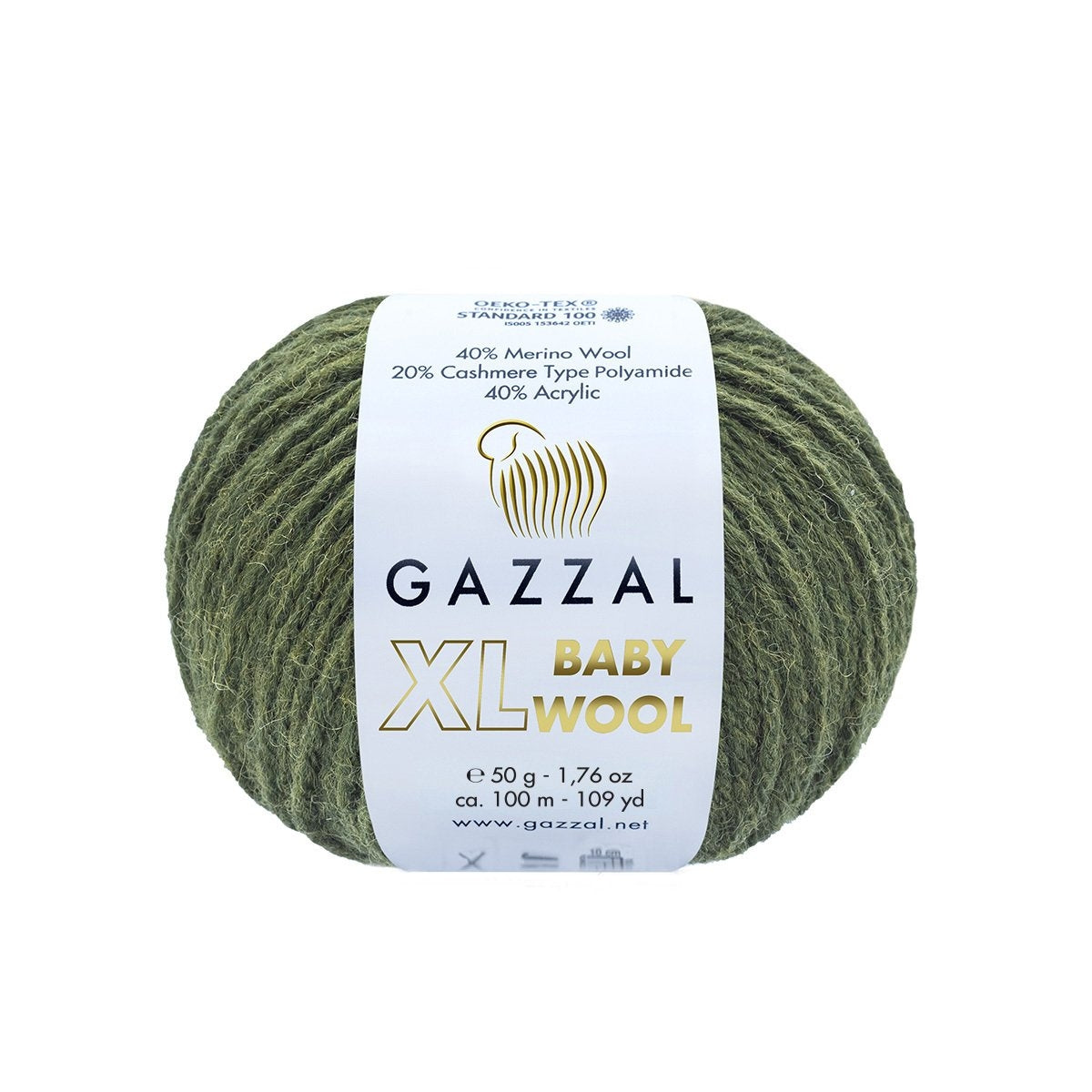 Gazzal Baby Wool XL Lõng XL 840