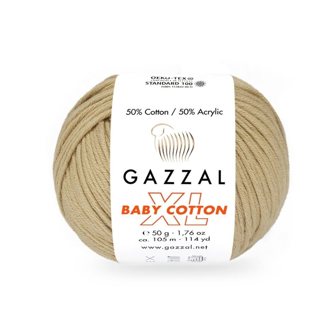 Gazzal Baby Cotton XL Beebi puuvill XL 3424