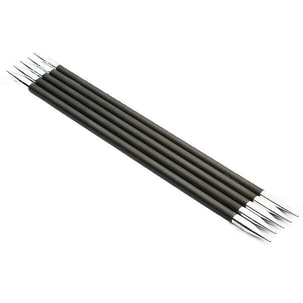 KnitPro Karbonz Topeltotsikud Kudumisvardad x5