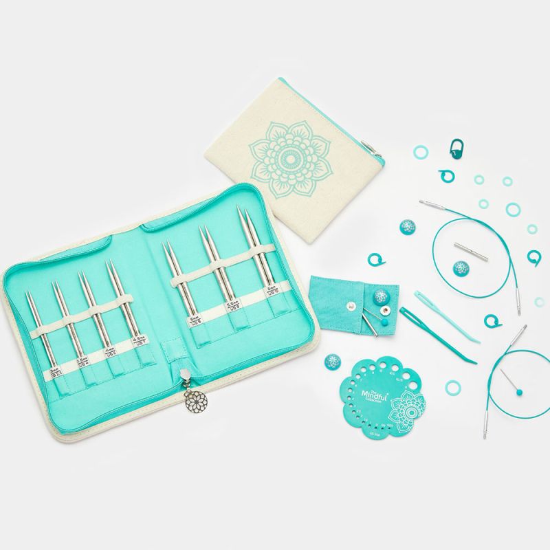 Набор съёмных спиц KnitPro Mindful Kindness (10 см)