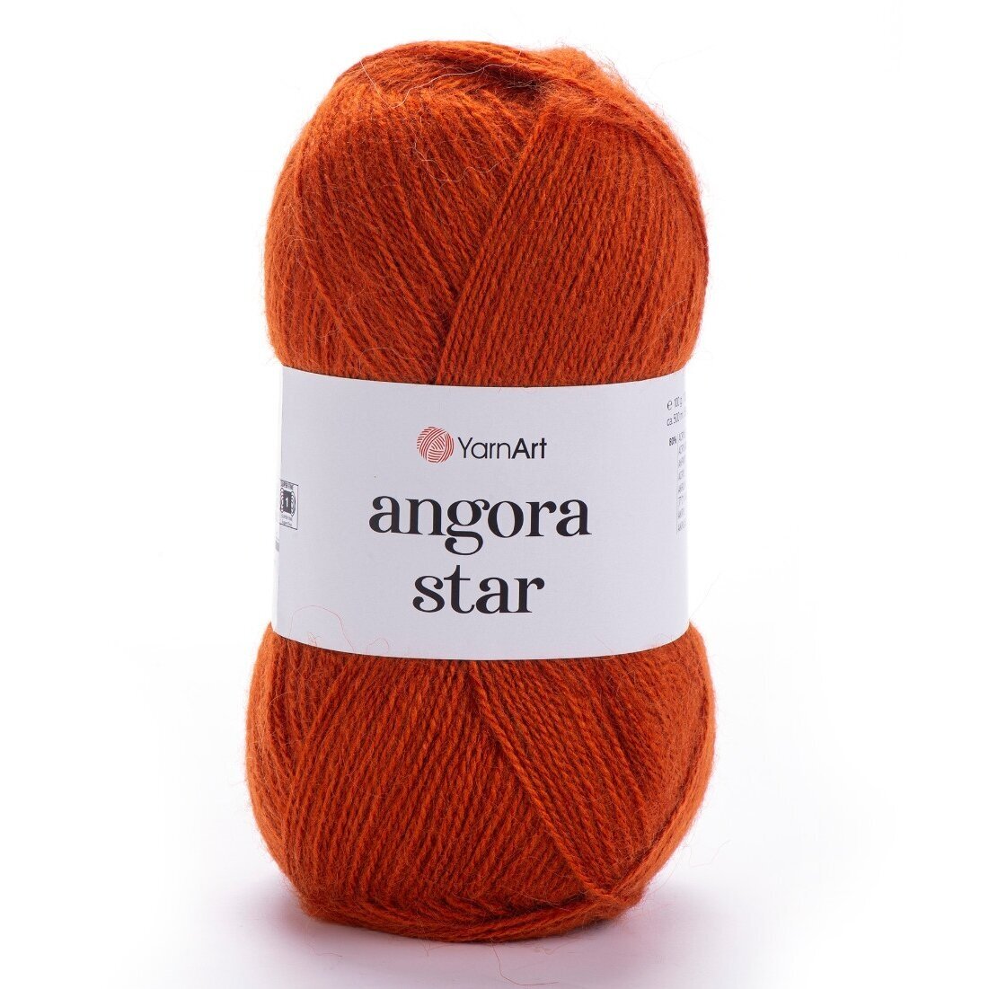 YarnArt Angora Star 3027 Rost – luftigt akryl- och ullgarn
