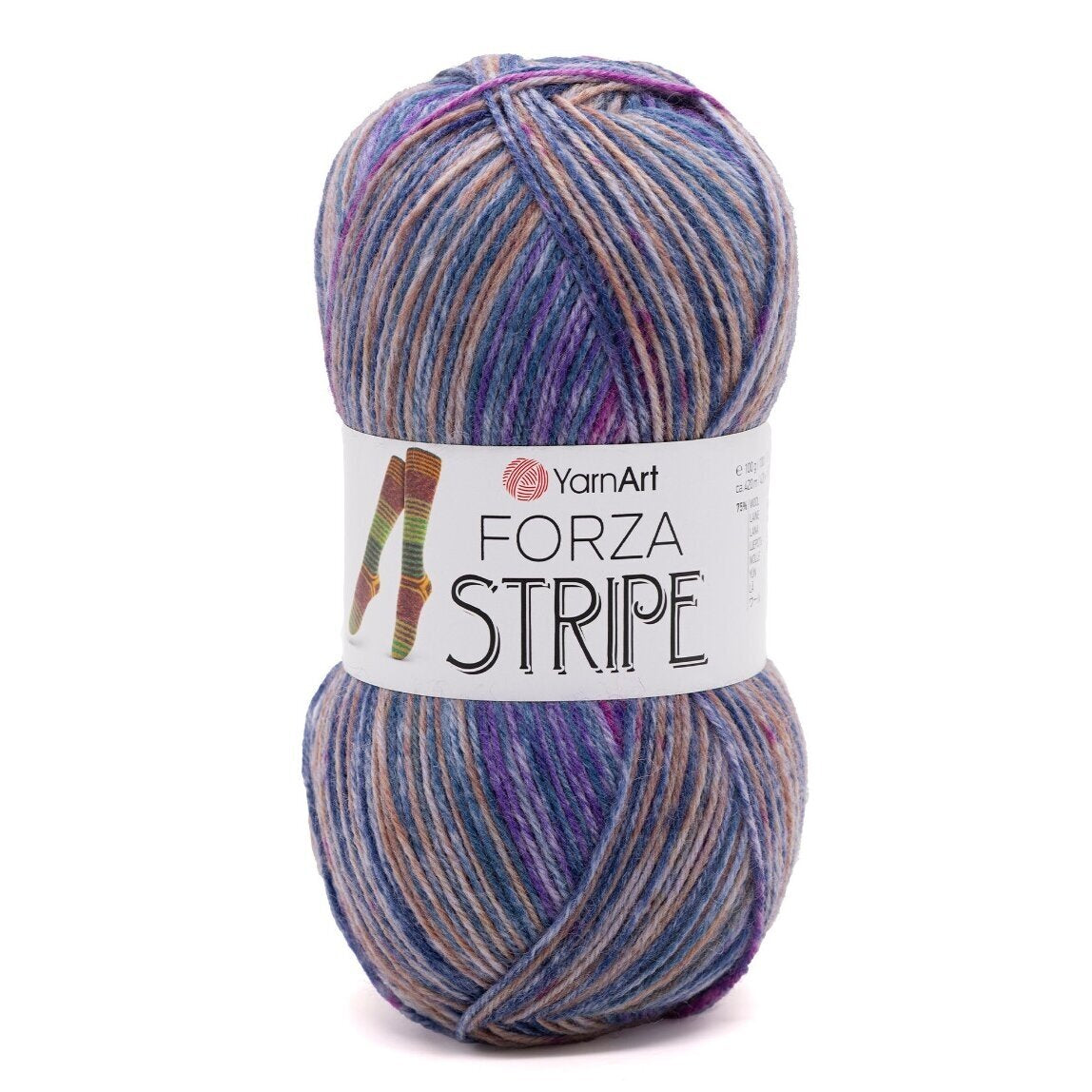 YarnArt Forza Stripe Forza Stripe 2809