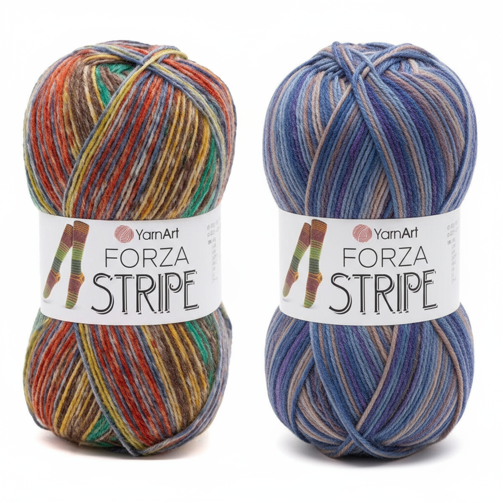 YarnArt Forza Stripe