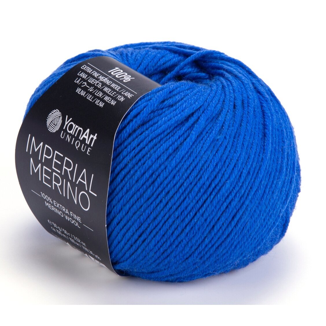 YarnArt Imperial Merino 3342 Kuningsinine – meriinovillane lõng
