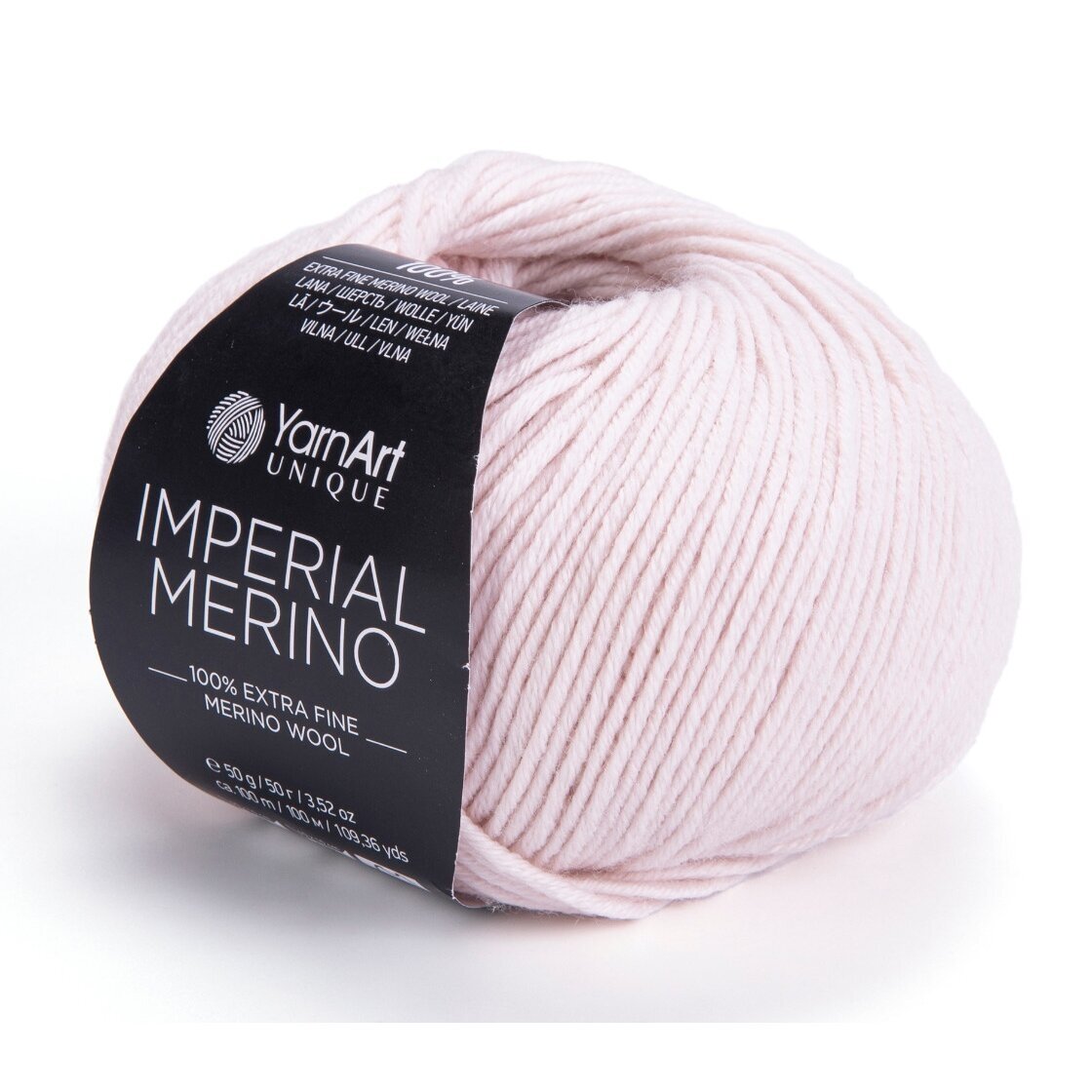 YarnArt Imperial Merino 3327 Valge – meriinovillane lõng