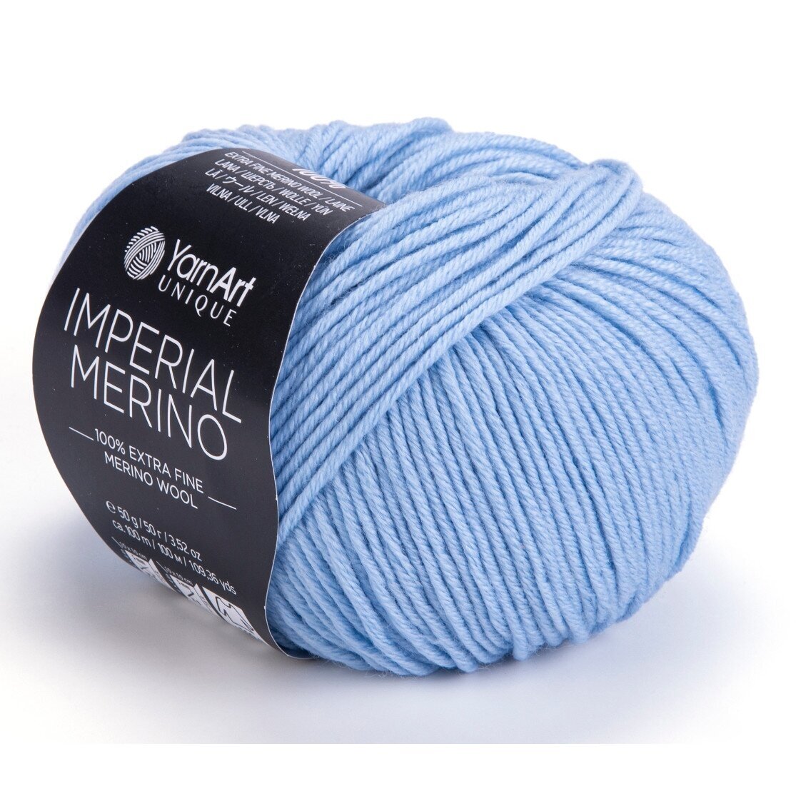 YarnArt Imperial Merino 3340 Igihalisinine – meriinovillane lõng