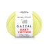 Gazzal Baby Cotton 3413 Jaune clair – fil bébé coton et acrylique