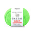 Gazzal Baby Cotton 3427 Vert fluo – fil bébé coton et acrylique