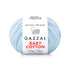 Gazzal Baby Cotton 3429 Bleu poudré – fil bébé coton et acrylique