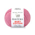 Gazzal Baby Cotton 3468 Rose bonbon – fil bébé coton et acrylique