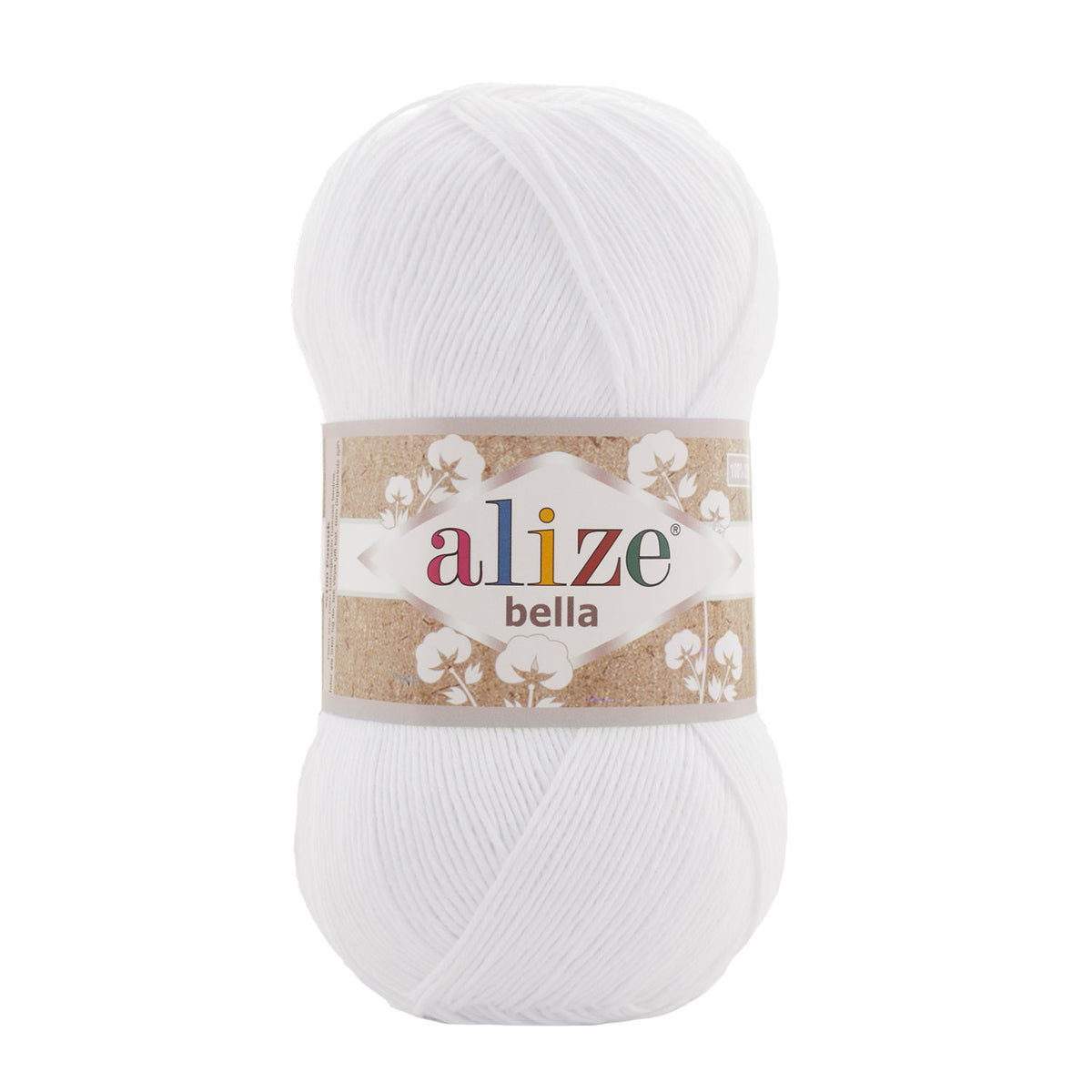 Alize Bella 100 Bella 55 (Valge)